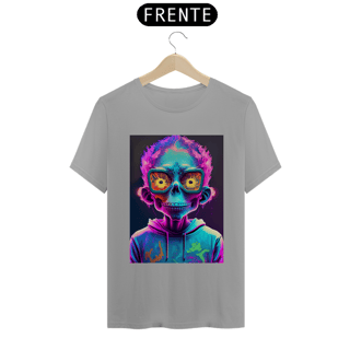 Nome do produto Camiseta Quality Caveira Transcendente Alucinógena Colection