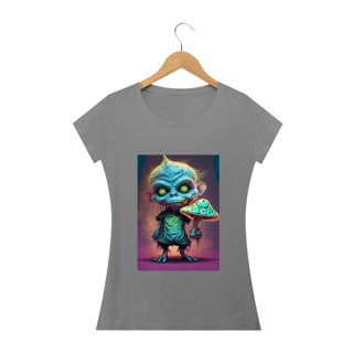 Nome do produto Camiseta Baby Long Zumbi Duente Alucinógena Colection