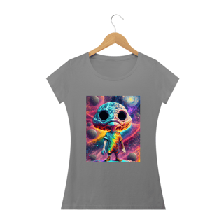 Nome do produto Camiseta Baby Long Alien intergaláctico Alucinógena Colection