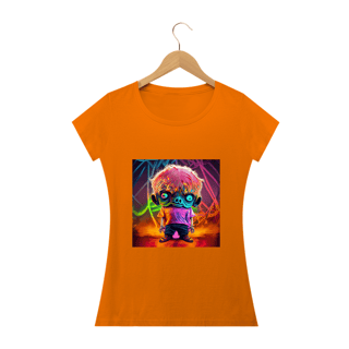 Nome do produto Camiseta Baby Long Alienígena Alucinógena Colection