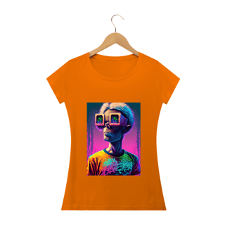 Nome do produto Camiseta Baby Long Óculos da Vida Alucinógena Colection