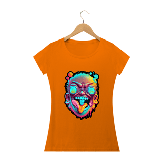 Nome do produto Camiseta Baby Long Linguagem Alucinógena Colection