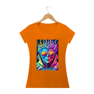 Nome do produto Camiseta Baby Long Smoke in Rave Day Alucinógena Colection