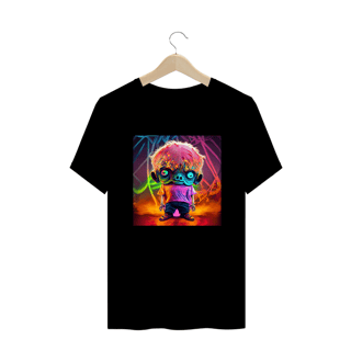 Camiseta Oversized Alienígena Alucinógena Colection