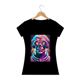Nome do produto Camiseta Baby Long Cientista Alucinógena Colection