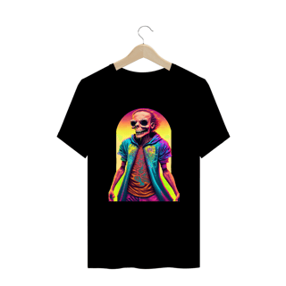 Camiseta Oversized Caveira Portal Alucinógena Colection