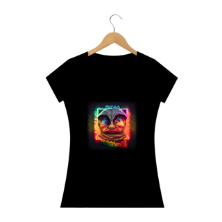 Nome do produto Camiseta Baby Long Olhos Galáxia Alucinógena Colection