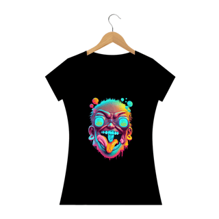 Nome do produto Camiseta Baby Long Linguagem Alucinógena Colection
