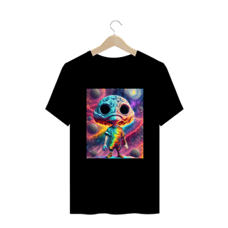 Nome do produto Camiseta Oversized Alien intergaláctico Alucinógena Colection