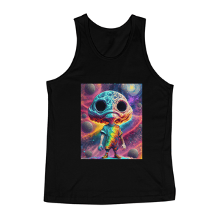 Nome do produto Regata Classic Alien intergaláctico Alucinógena Colection