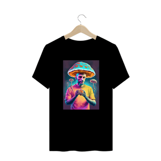 Nome do produto Camiseta Oversized Coração na Mão Alucinógena Colection