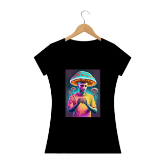 Nome do produto Camiseta Baby Long Coração na Mão Alucinógena Colection