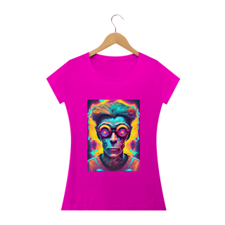Nome do produto Camiseta Baby Long Óculos Universo Alucinógena Colection