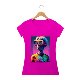 Nome do produto Camiseta Baby Long Óculos da Vida Alucinógena Colection