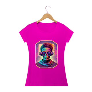 Nome do produto Camiseta Baby Long Psico Cyber Alucinógena Colection