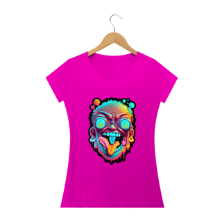 Nome do produto Camiseta Baby Long Linguagem Alucinógena Colection