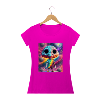 Nome do produto Camiseta Baby Long Alien intergaláctico Alucinógena Colection