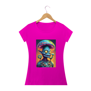 Nome do produto Camiseta Baby Long Cogumelolelos Alucinógena Colection
