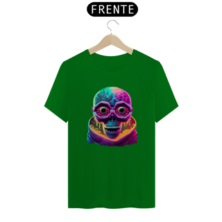 Nome do produto Camiseta Quality Caveira Alienígena Alucinógena Colection