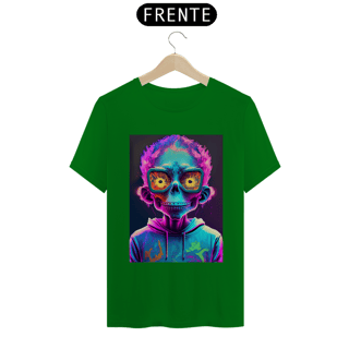 Nome do produto Camiseta Quality Caveira Transcendente Alucinógena Colection