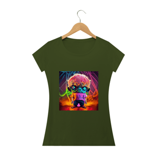 Nome do produto Camiseta Baby Long Alienígena Alucinógena Colection