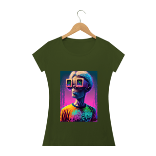 Nome do produto Camiseta Baby Long Óculos da Vida Alucinógena Colection
