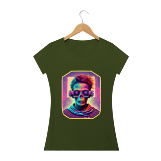 Nome do produto Camiseta Baby Long Psico Cyber Alucinógena Colection