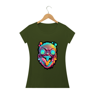 Nome do produto Camiseta Baby Long Linguagem Alucinógena Colection