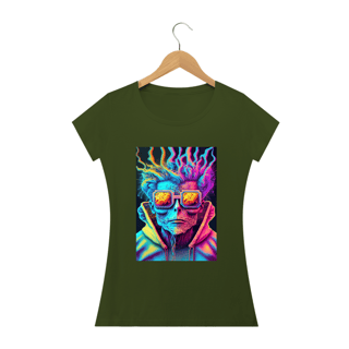 Nome do produto Camiseta Baby Long Smoke in Rave Day Alucinógena Colection