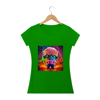 Nome do produto Camiseta Baby Long Alienígena Alucinógena Colection