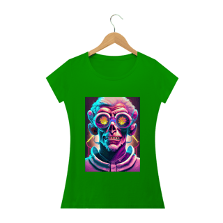 Nome do produto Camiseta Baby Long Cientista Alucinógena Colection