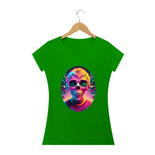Nome do produto Camiseta Baby Long Face da Felicidade Alucinógena Colection