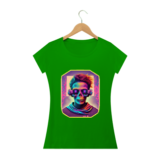 Nome do produto Camiseta Baby Long Psico Cyber Alucinógena Colection