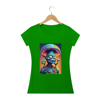 Nome do produto Camiseta Baby Long Cogumelolelos Alucinógena Colection