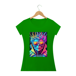 Nome do produto Camiseta Baby Long Smoke in Rave Day Alucinógena Colection