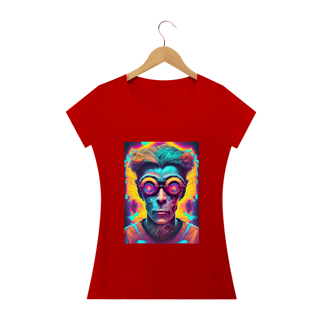 Nome do produto Camiseta Baby Long Óculos Universo Alucinógena Colection