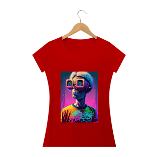 Nome do produto Camiseta Baby Long Óculos da Vida Alucinógena Colection