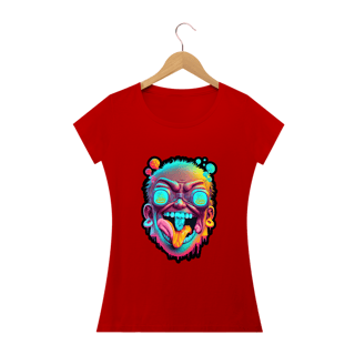 Nome do produto Camiseta Baby Long Linguagem Alucinógena Colection