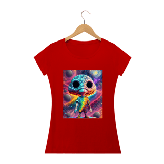 Nome do produto Camiseta Baby Long Alien intergaláctico Alucinógena Colection