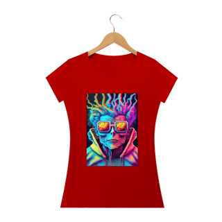 Nome do produto Camiseta Baby Long Smoke in Rave Day Alucinógena Colection
