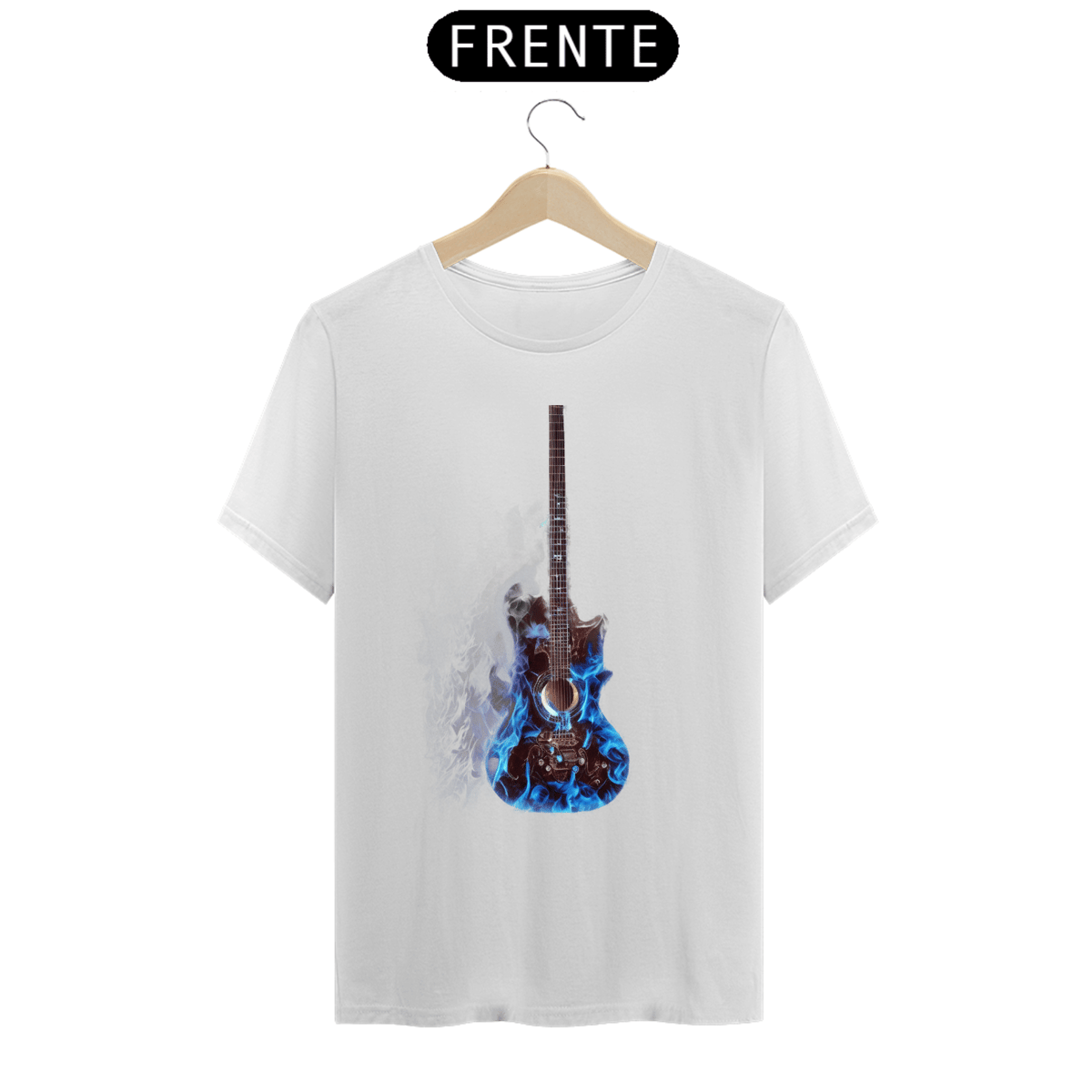 Nome do produto: camiseta estampa guitar