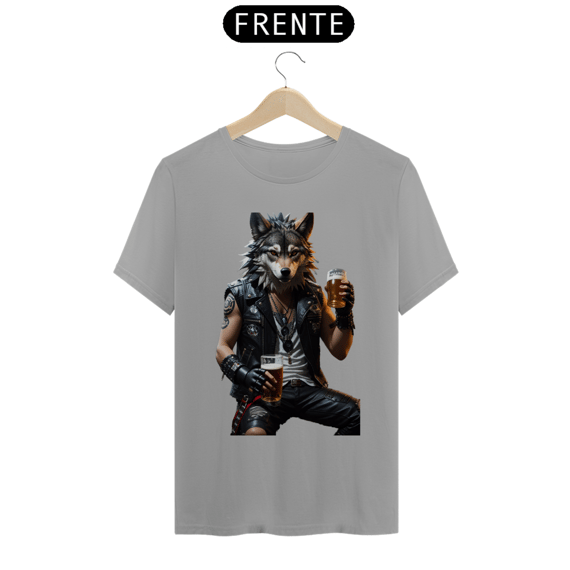 camiseta lobo chopp