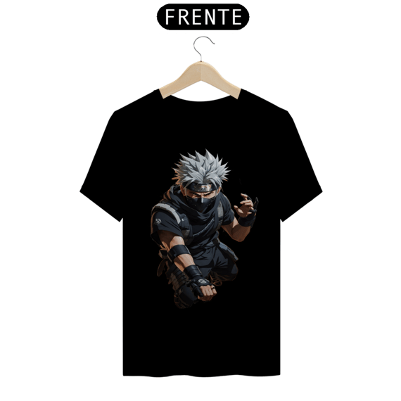 camiseta estampa kakashi