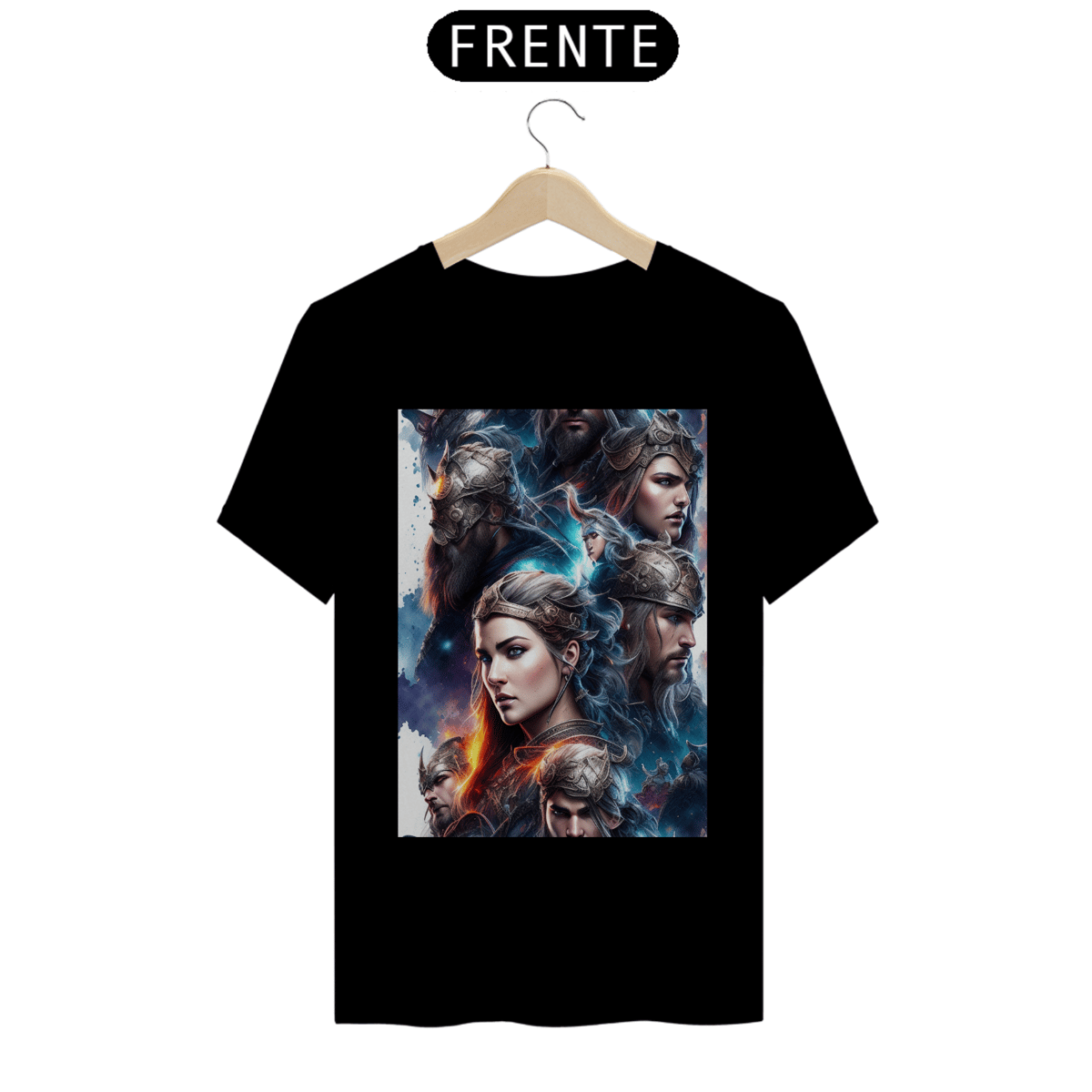 Nome do produto: camiseta DEUSES NÓRDICOS