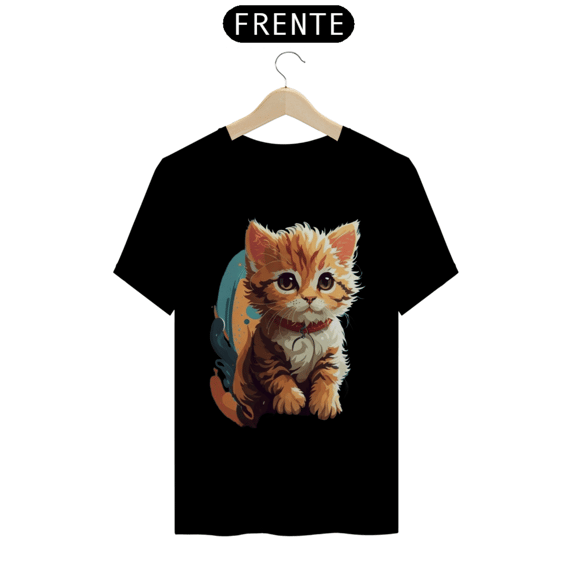 camiseta personalizada estampa GATINHO