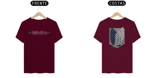 Nome do produto Camisa Attack onTitan