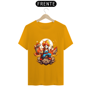 Nome do produto Camiseta - Mário Super Saiyajin