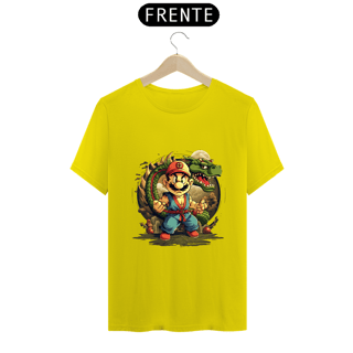 Nome do produto Camiseta - Super Mário + Shenlong