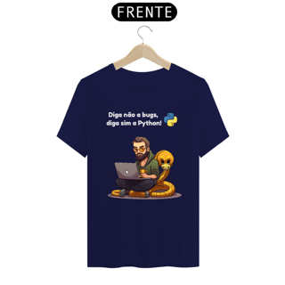 Nome do produto Camiseta - Sim ao Python