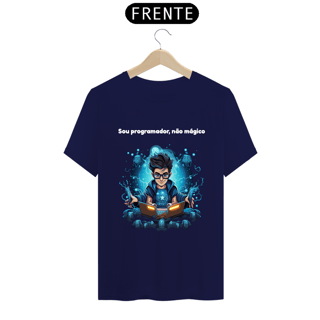 Nome do produto Camiseta - Sou programador, não mágico